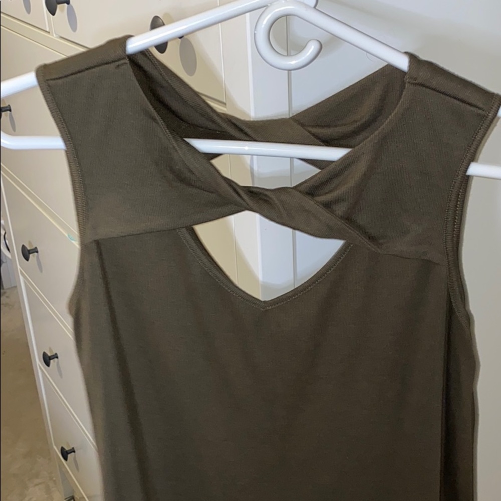 Super cute dark green dress